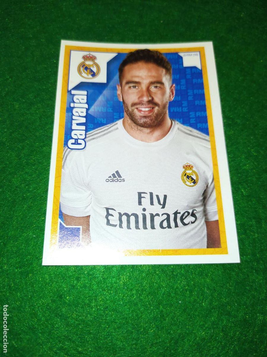 Cromos de F&uacute;tbol: COLECCION OFICIAL DEL REAL MADRID 2015 2016 - N&ordm; 109 CARVAJAL