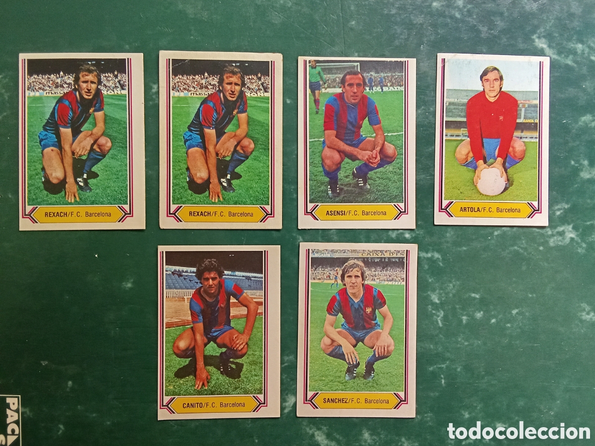 Cromos de F&uacute;tbol: REXACH BARCELONA ESTE 1980 1981 CROMO -DESPEGADO