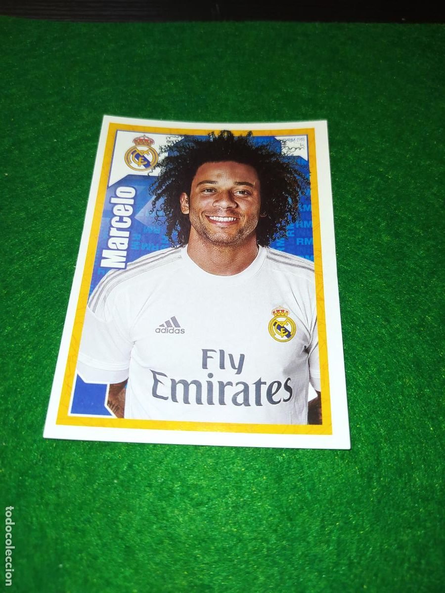 Cromos de F&uacute;tbol: COLECCION OFICIAL DEL REAL MADRID 2015 2016 - N&ordm; 94 MARCELO