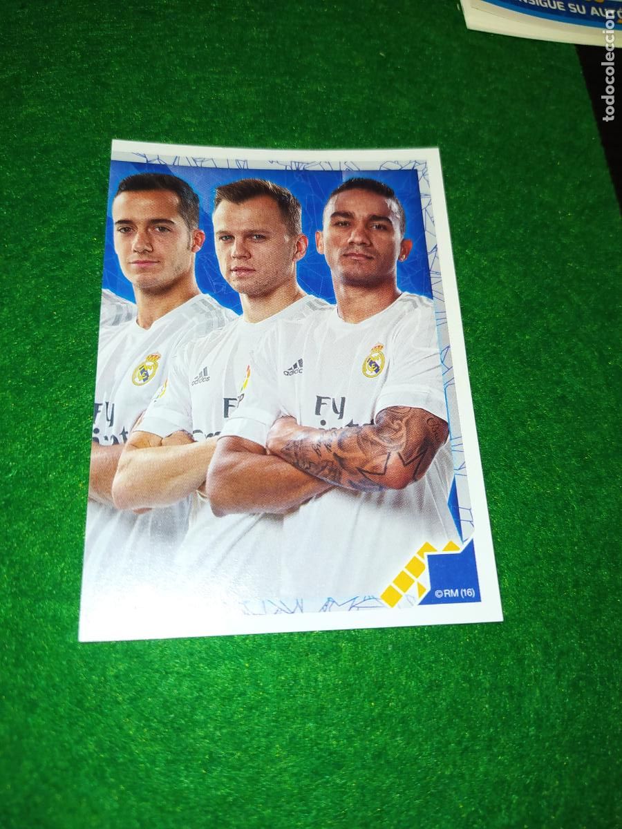 Cromos de F&uacute;tbol: COLECCION OFICIAL DEL REAL MADRID 2015 2016 - N&ordm; 84