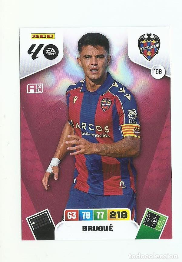 Cromos de F&uacute;tbol: ADRENALYN 2025/2026 196 BRUGUE LEVANTE , NUEVO PERFETCO