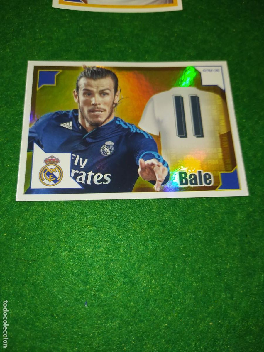 Cromos de F&uacute;tbol: COLECCION OFICIAL DEL REAL MADRID 2015 2016 - N&ordm; 77 BALE