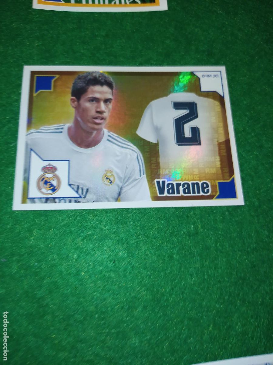 Cromos de F&uacute;tbol: COLECCION OFICIAL DEL REAL MADRID 2015 2016 - N&ordm; 31 VARANE