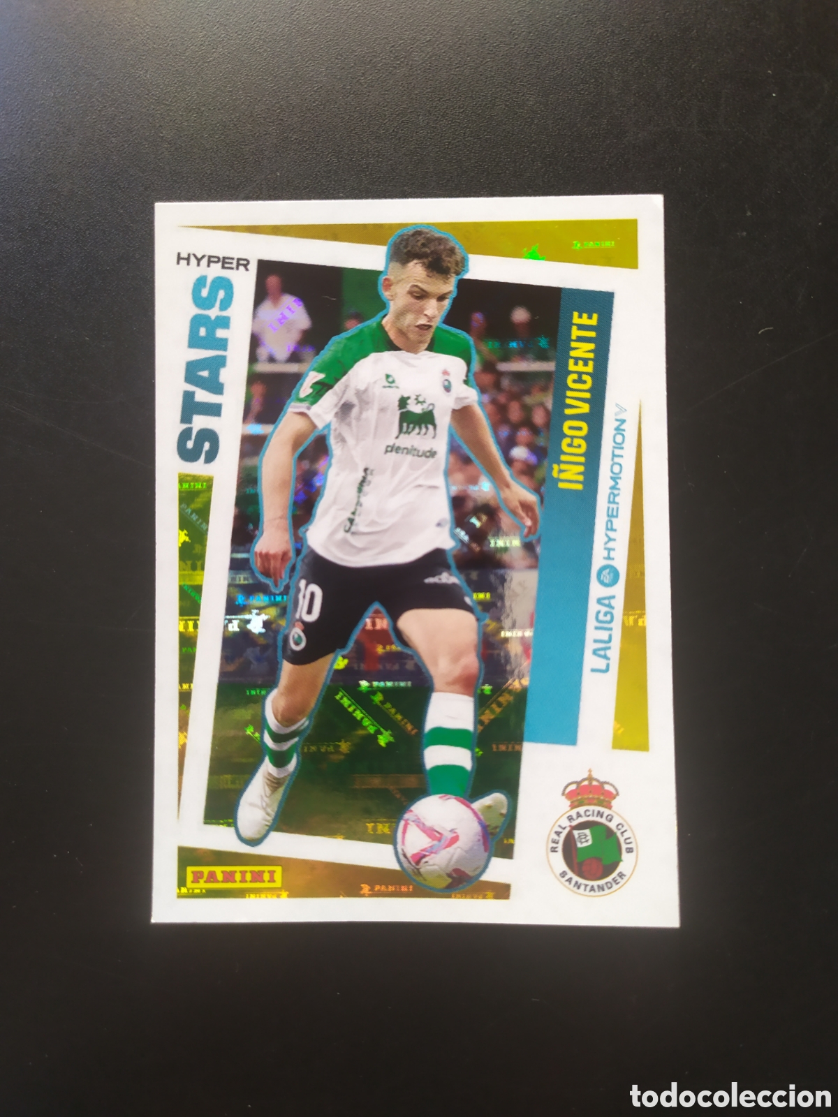 Cromos de F&uacute;tbol: Liga Hypermotion 2024 2025 24 25 panini I&ntilde;igo Vicente stars n&deg; 436 Racing Santander