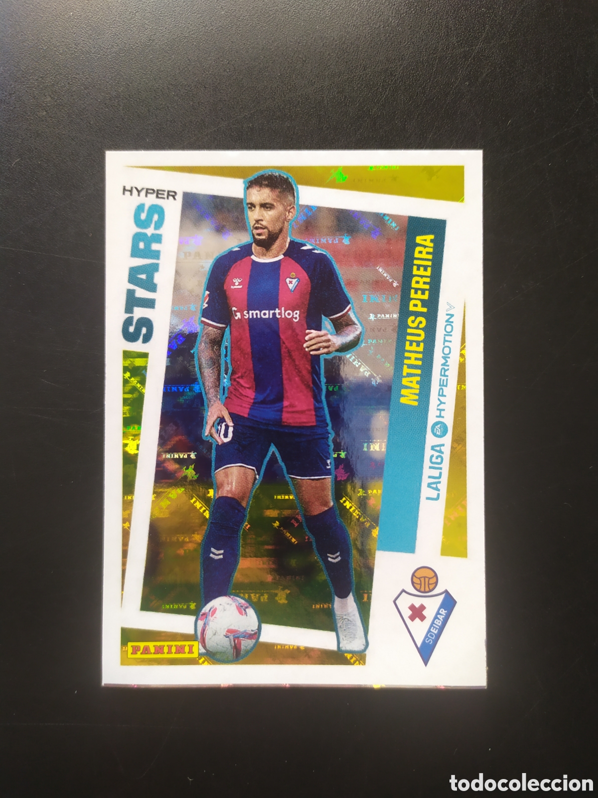 Cromos de F&uacute;tbol: Liga Hypermotion 2024 2025 24 25 panini Matheus Pereira stars n&deg; 451 Eibar