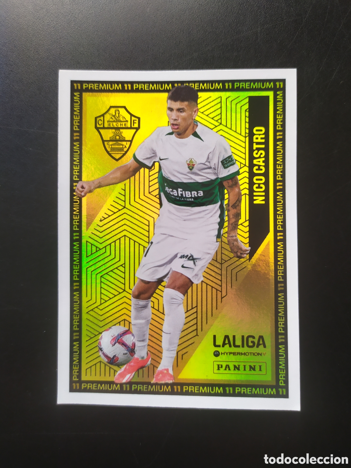 Cromos de F&uacute;tbol: Liga Hypermotion 2024 2025 24 25 panini Nico Castro premium Elche
