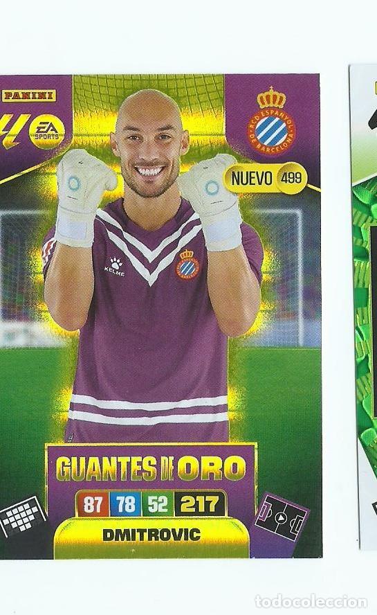 Cromos de F&uacute;tbol: ADRENALYN 2025/2026 499 DIMITROVIC ESPA&Ntilde;OL &rdquo;&rdquo;NUEVO GUANTE ORO&rdquo;&rdquo; , NUEVO PERFECTO