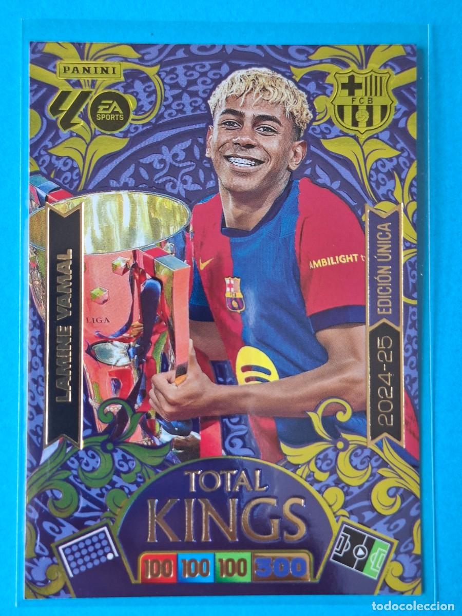 Cromos de F&uacute;tbol: TOTAL KINGS Liga 2024-2025 LAMINE YAMAL (FC Barcelona) - Adrenalyn XL LaLiga 2025-26