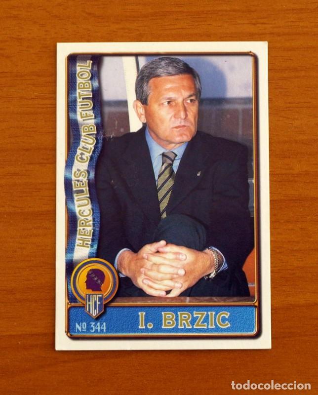 Cromos de F&uacute;tbol: H&eacute;rcules -N&ordm; 344 Iv&aacute;n Brzic Entrenador -Mundicromo Las Fichas de la Liga de F&uacute;tbol 1996-1997-96-97