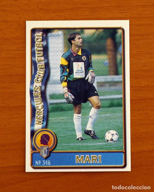 Cromos de F&uacute;tbol: H&eacute;rcules -N&ordm; 346 Mari -Mundicromo Las Fichas de la Liga de F&uacute;tbol 1996-1997-96-97