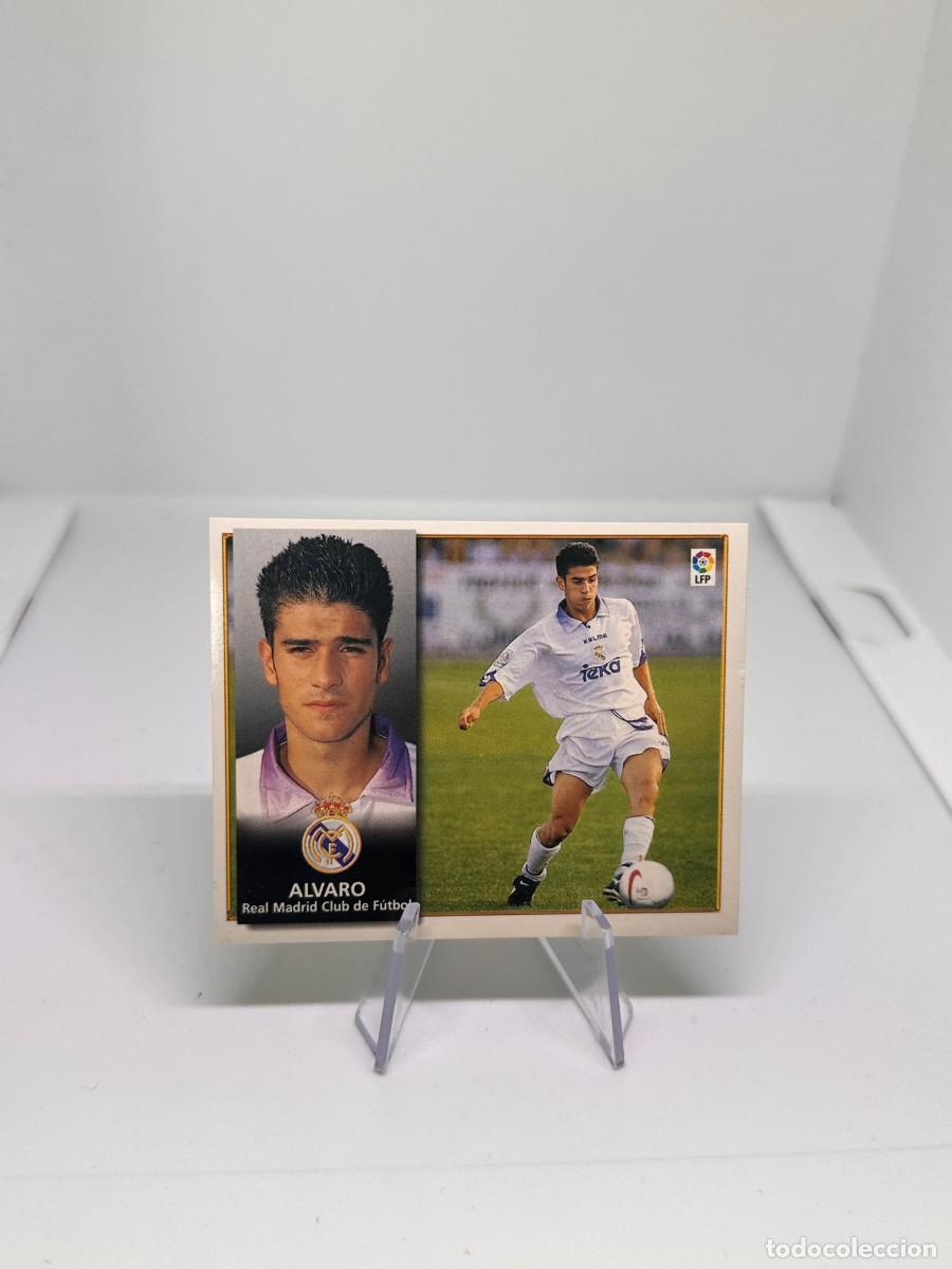 Cromos de F&uacute;tbol: Cromo coloca Alvaro Real Madrid LIGA Este 1998 1999 98 99 Sin pegar