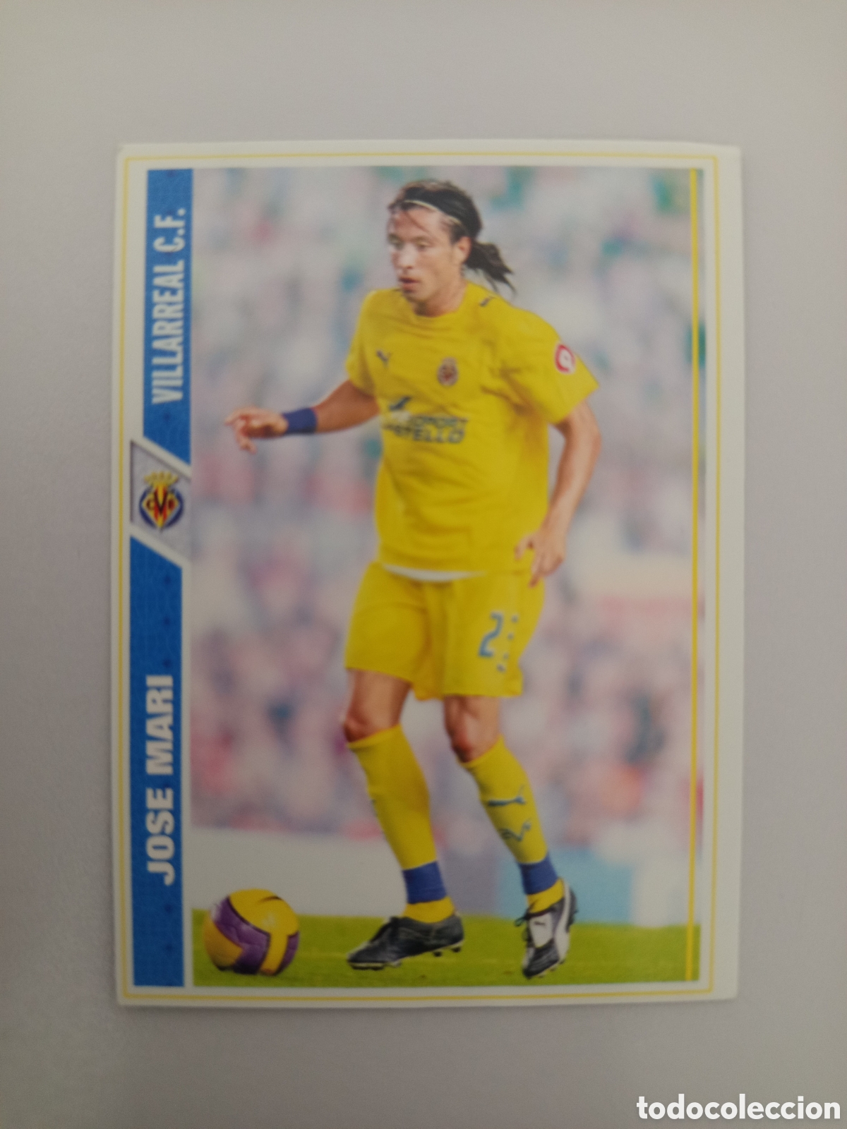 Cromos de F&uacute;tbol: ❇️ CROMO ⚽ JOS&Eacute; MARI VILLARREAL FICHAS LIGA 2008 07 08 2007 2008 MUNDICROMO ❇️