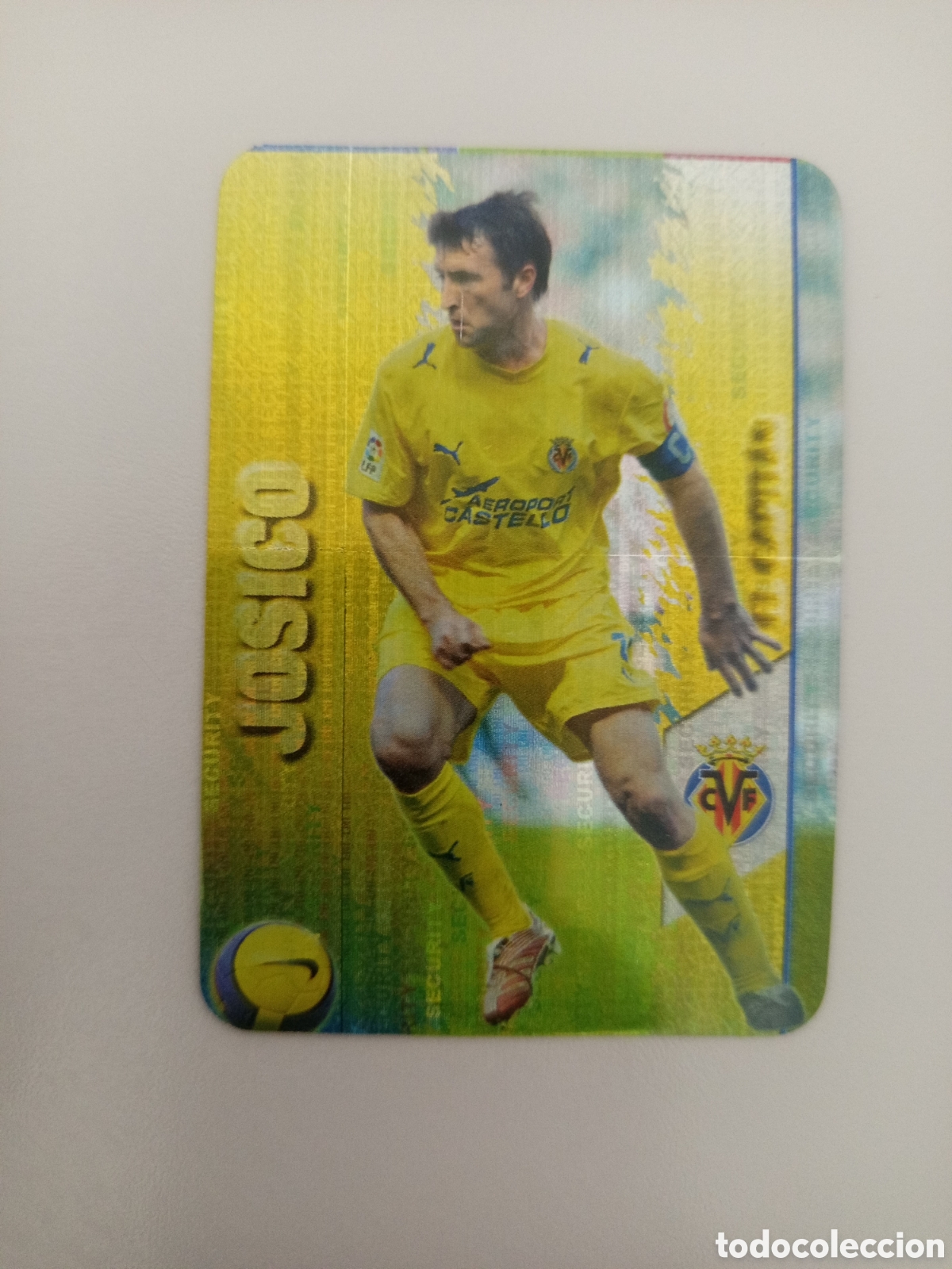 Cromos de F&uacute;tbol: ❇️ CROMO ⚽ JOSICO VILLARREAL EL CAPIT&Aacute;N FICHAS LIGA 2008 07 08 2007 2008 MUNDICROMO ❇️