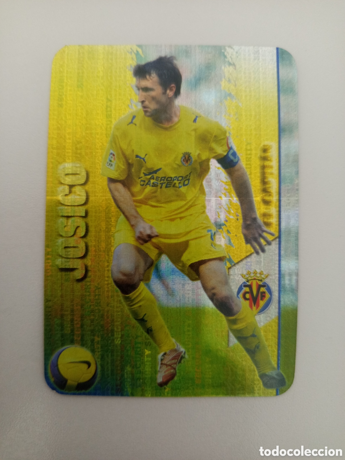Cromos de F&uacute;tbol: ❇️ CROMO ⚽ JOSICO VILLARREAL EL CAPIT&Aacute;N FICHAS LIGA 2008 07 08 2007 2008 MUNDICROMO ❇️