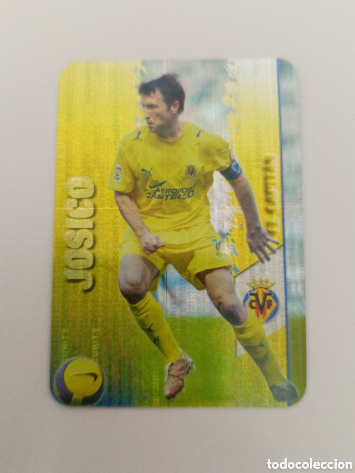 Cromos de F&uacute;tbol: ❇️ CROMO ⚽ JOSICO VILLARREAL EL CAPIT&Aacute;N FICHAS LIGA 2008 07 08 2007 2008 MUNDICROMO ❇️