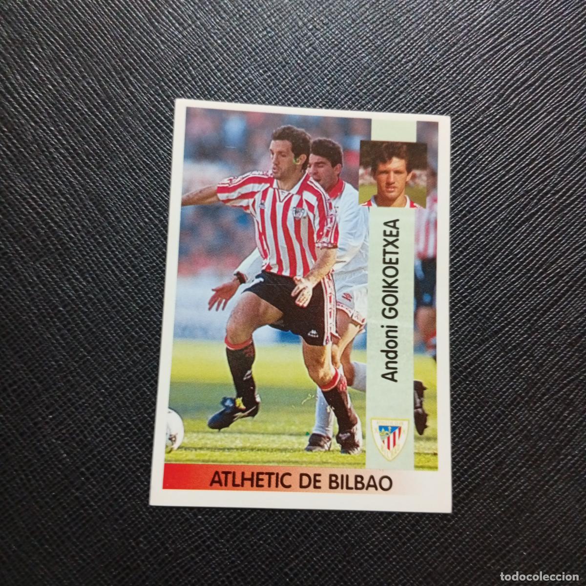 Cromos de F&uacute;tbol: 199 GOIKOETXEA BILBAO PANINI 1996 1997 CROMO FUTBOL LIGA 96 97 - SIN PEGAR - A191 PG325