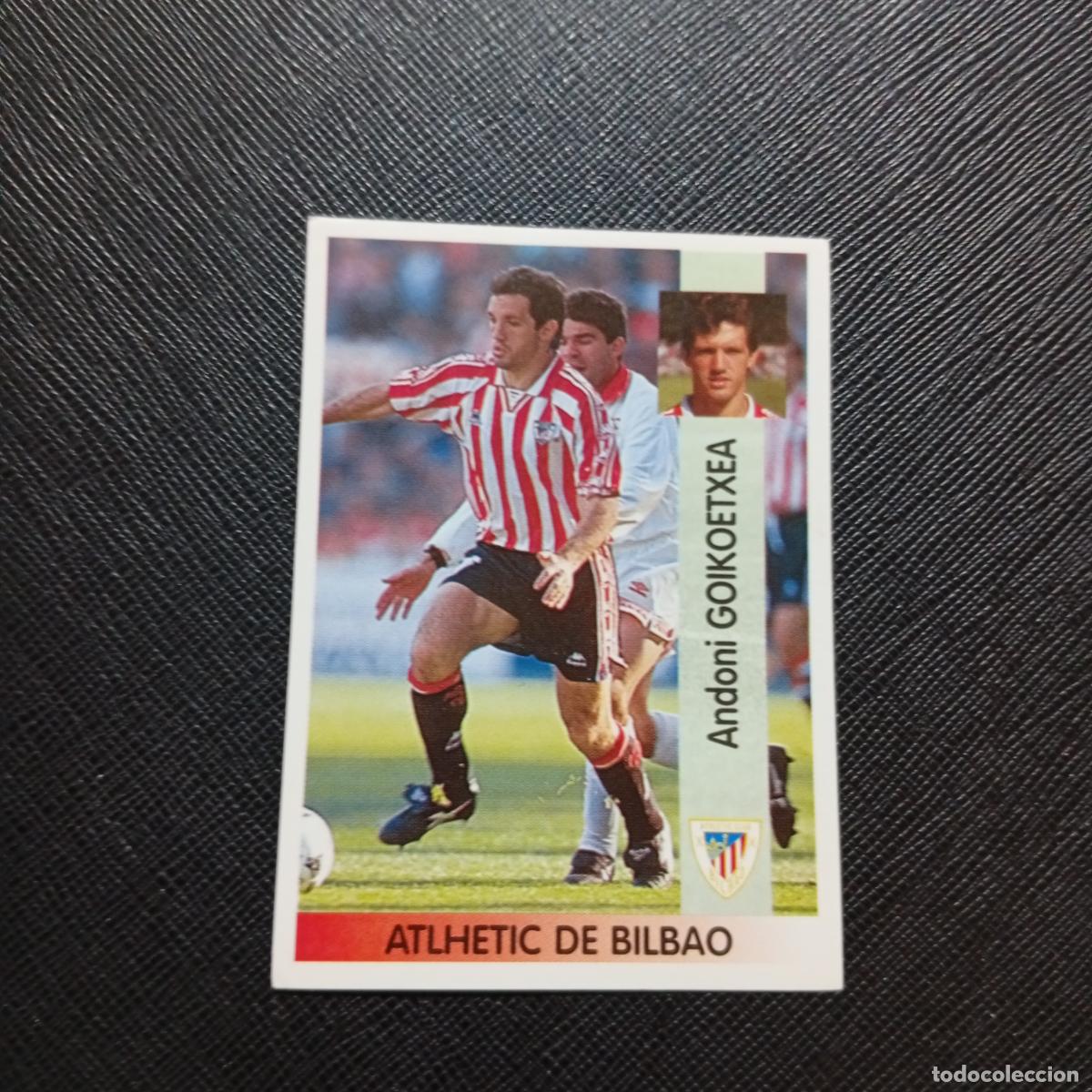 Cromos de F&uacute;tbol: 199 GOIKOETXEA BILBAO PANINI 1996 1997 CROMO FUTBOL LIGA 96 97 - SIN PEGAR - A191 PG352