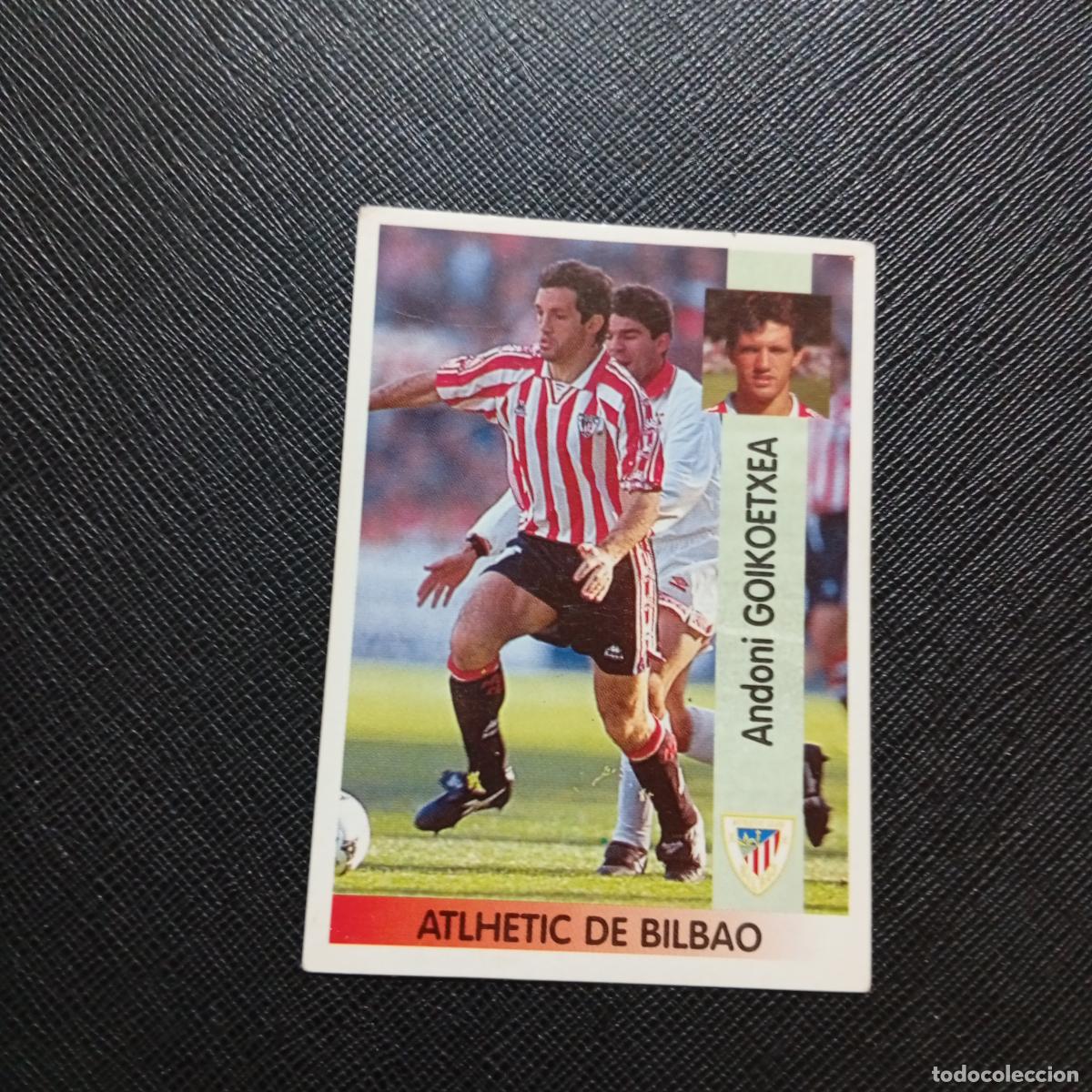 Cromos de F&uacute;tbol: 199 GOIKOETXEA BILBAO PANINI 1996 1997 CROMO FUTBOL LIGA 96 97 - SIN PEGAR - A191 PG352 B