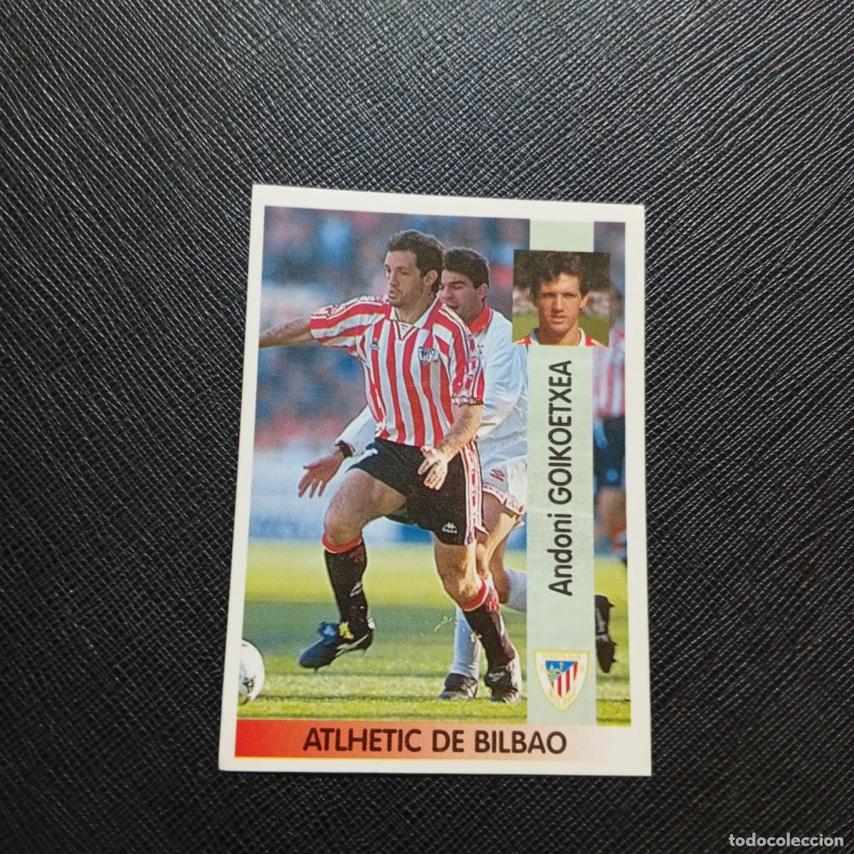Cromos de F&uacute;tbol: 199 GOIKOETXEA BILBAO PANINI 1996 1997 CROMO FUTBOL LIGA 96 97 - SIN PEGAR - A191 PG361