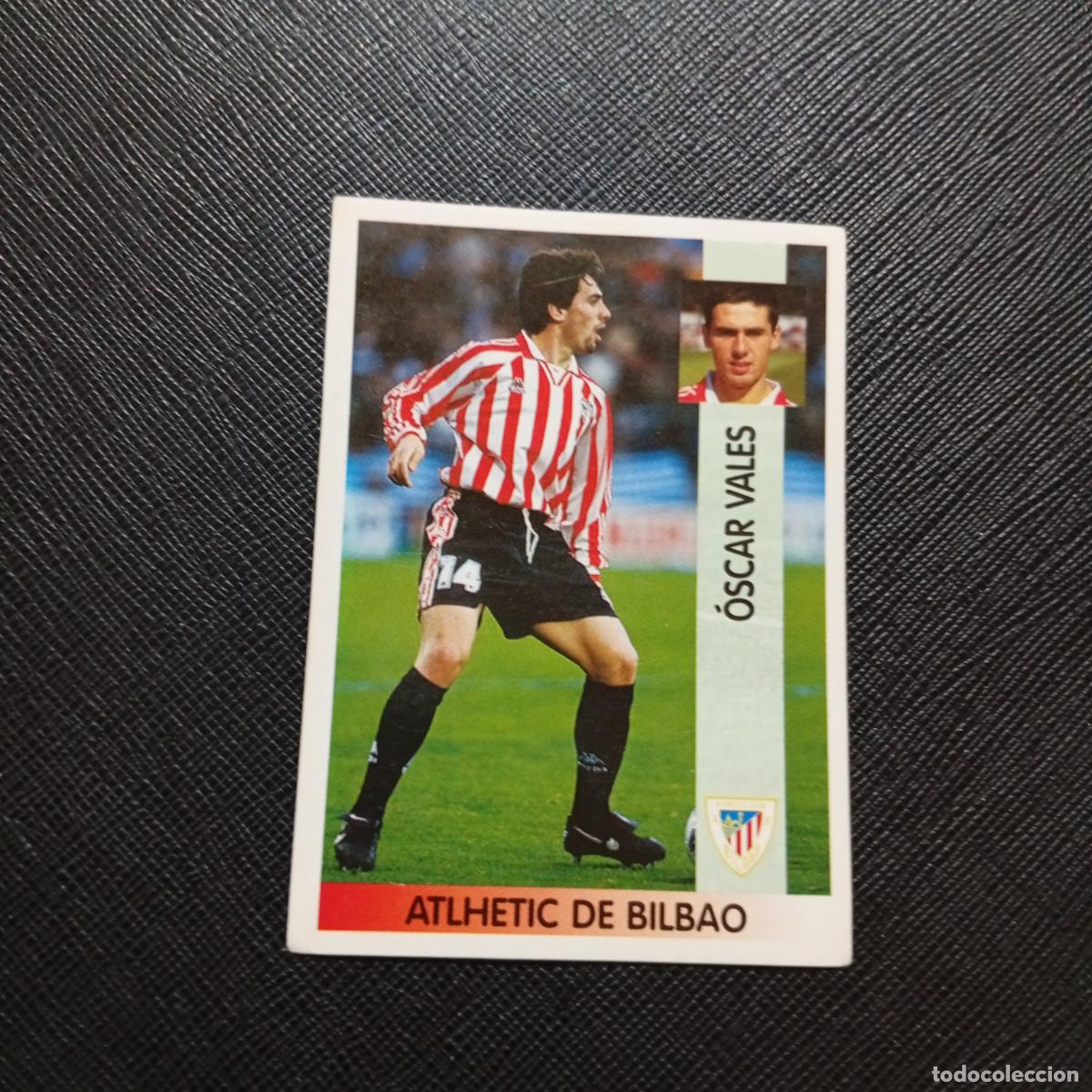 Cromos de F&uacute;tbol: 197 OSCAR VALES BILBAO PANINI 1996 1997 CROMO FUTBOL LIGA 96 97 - SIN PEGAR - A191 PG352