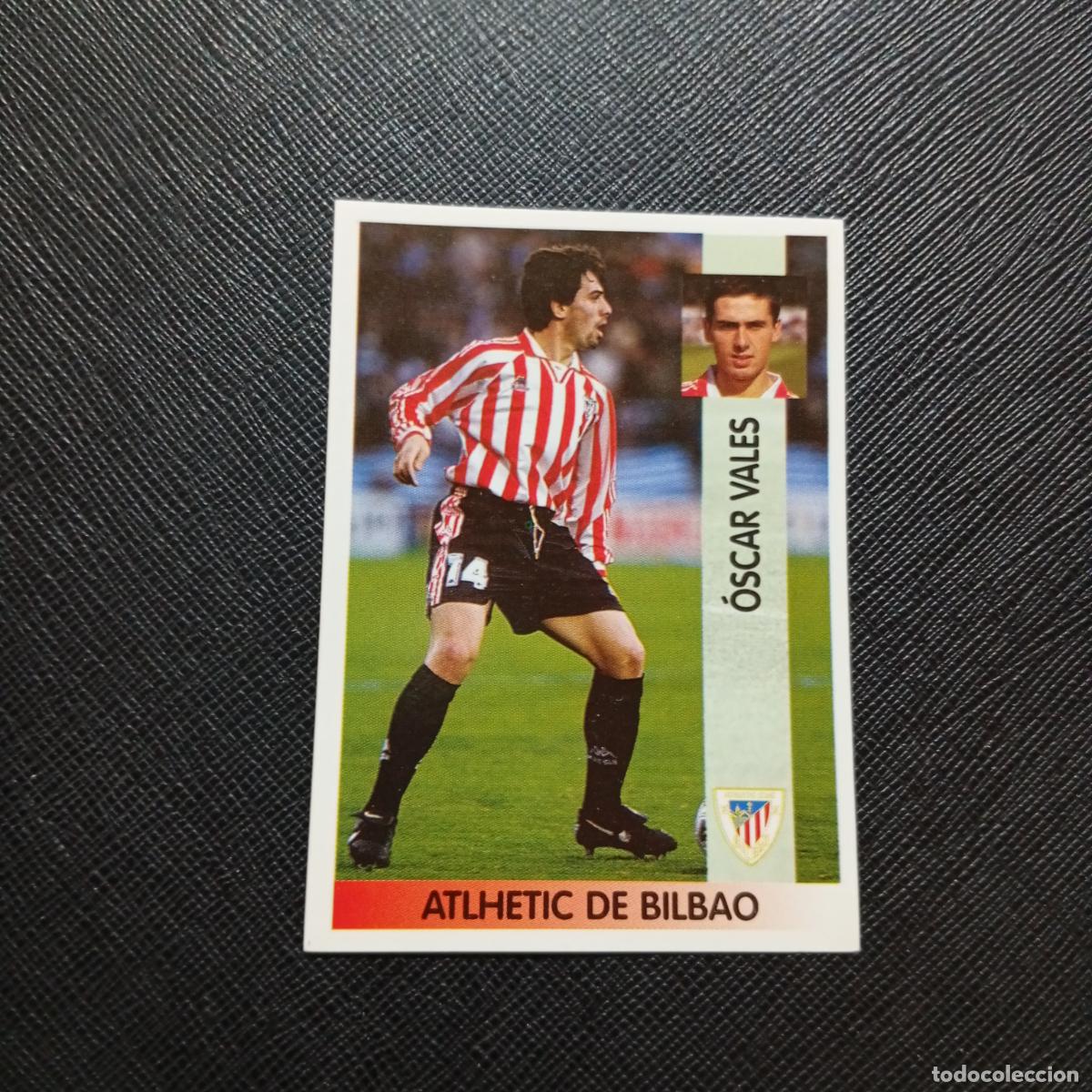 Cromos de F&uacute;tbol: 197 OSCAR VALES BILBAO PANINI 1996 1997 CROMO FUTBOL LIGA 96 97 - SIN PEGAR - A191 PG361