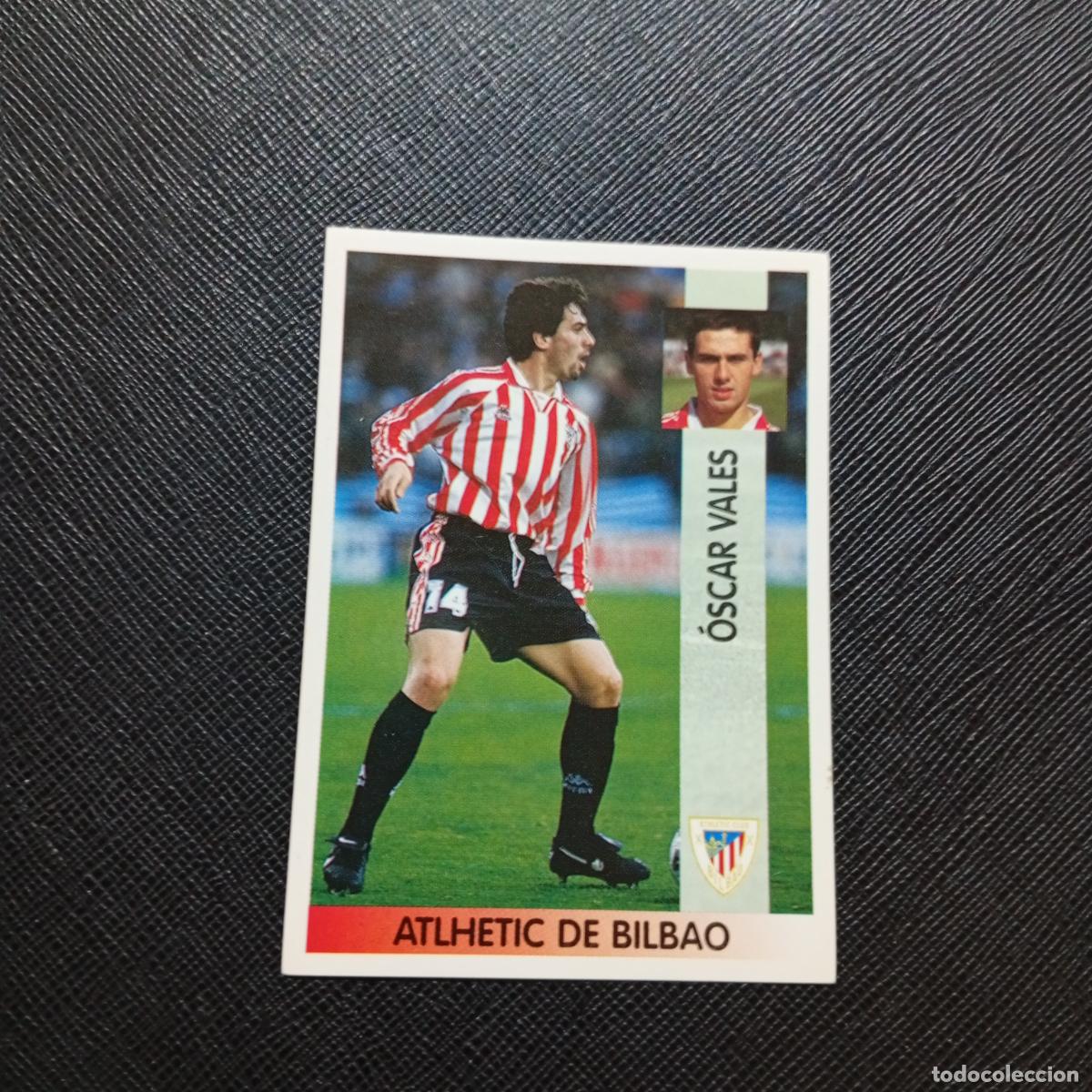 Cromos de F&uacute;tbol: 197 OSCAR VALES BILBAO PANINI 1996 1997 CROMO FUTBOL LIGA 96 97 - SIN PEGAR - A191 PG361 B