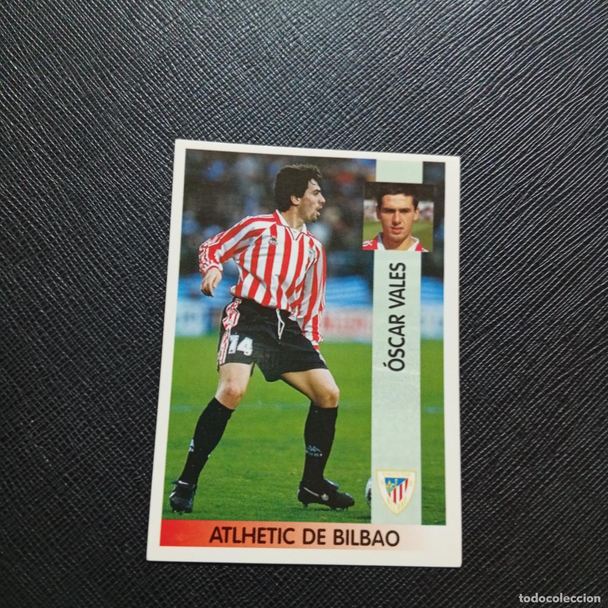 Cromos de F&uacute;tbol: 197 OSCAR VALES BILBAO PANINI 1996 1997 CROMO FUTBOL LIGA 96 97 - SIN PEGAR - A191 PG370