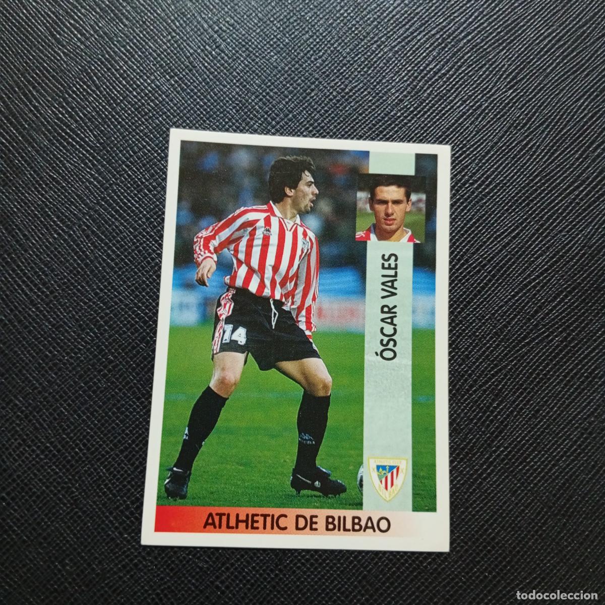 Cromos de F&uacute;tbol: 197 OSCAR VALES BILBAO PANINI 1996 1997 CROMO FUTBOL LIGA 96 97 - SIN PEGAR - A191 PG370 B