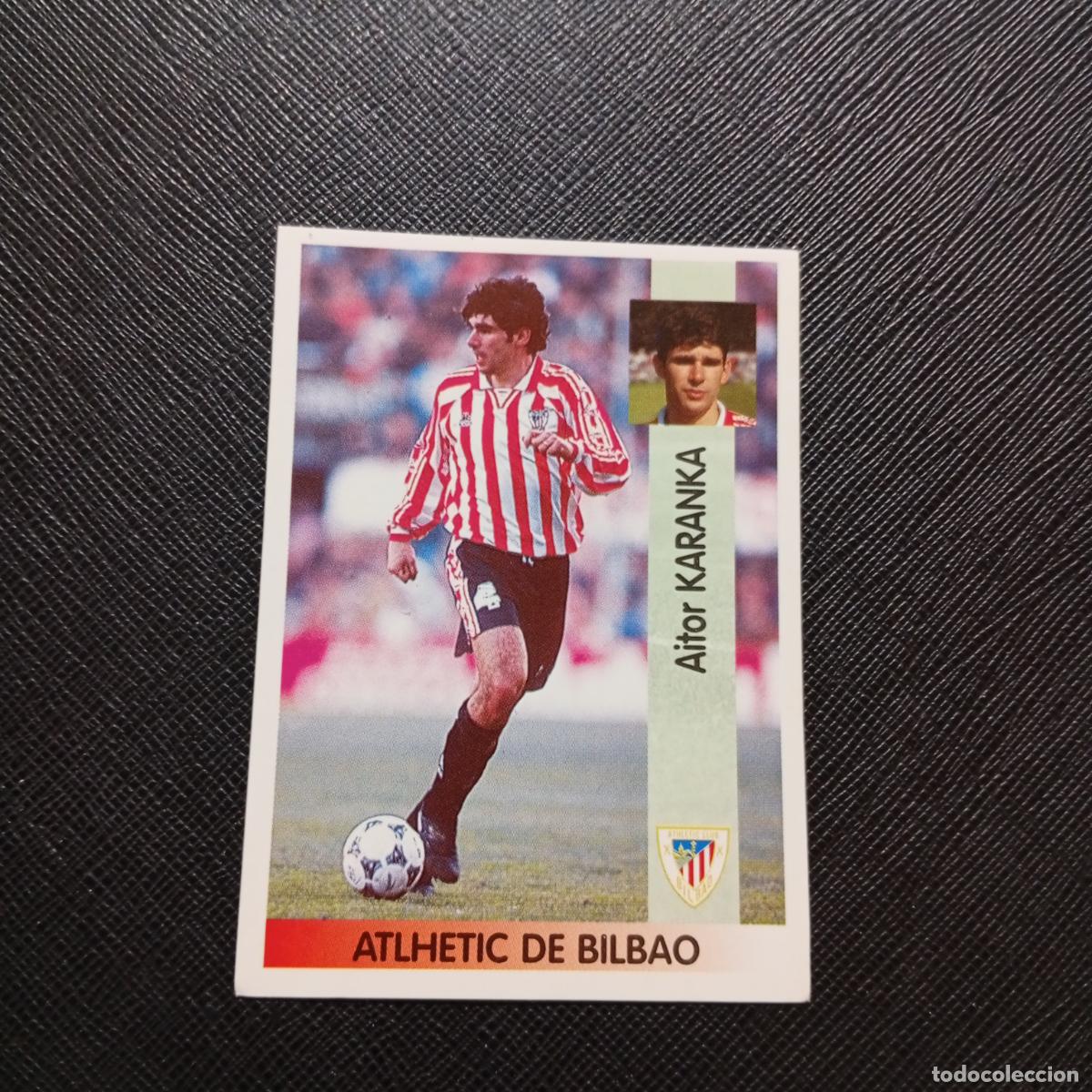 Cromos de F&uacute;tbol: 196 KARANKA BILBAO PANINI 1996 1997 CROMO FUTBOL LIGA 96 97 - SIN PEGAR - A191 PG370 B