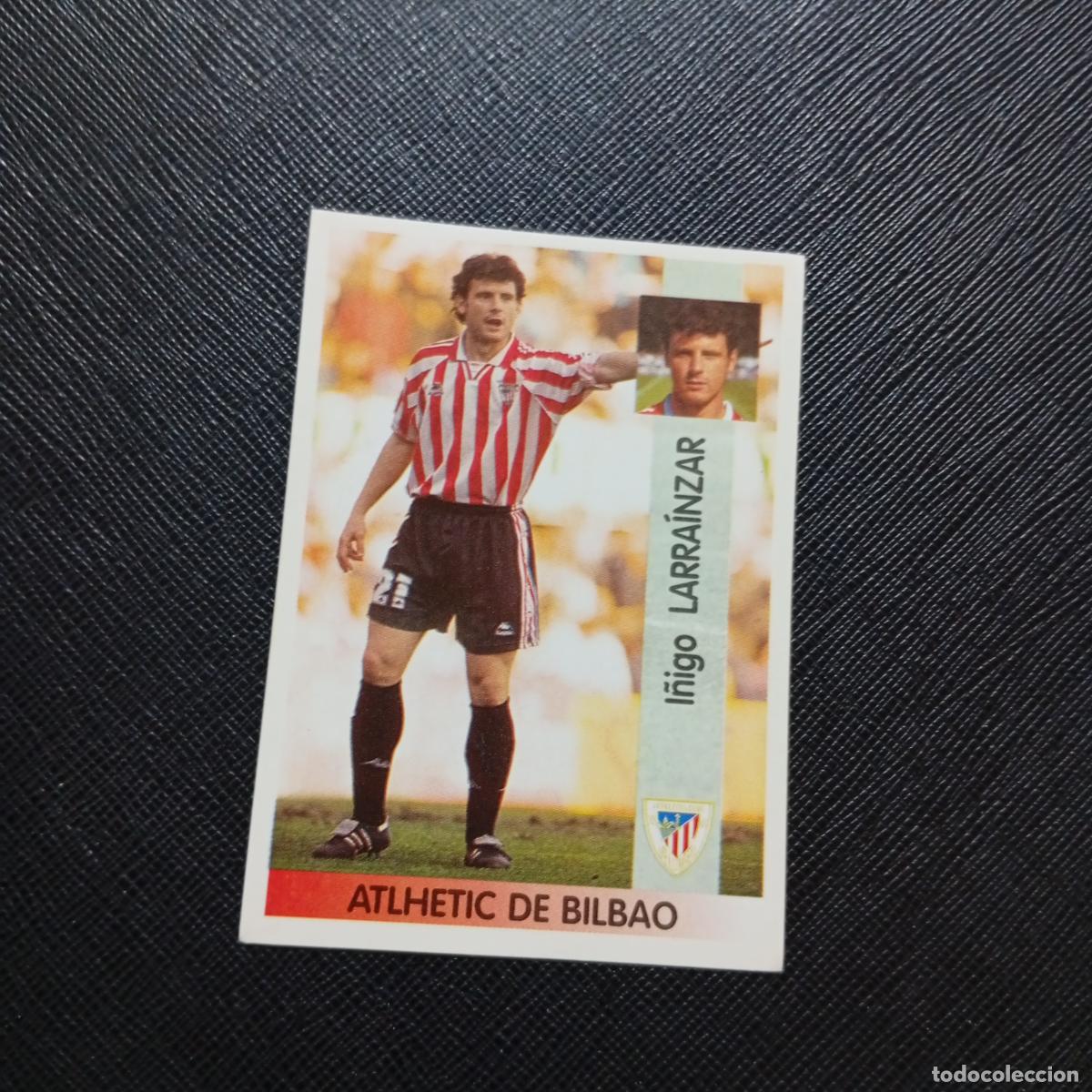 Cromos de F&uacute;tbol: 195 LARRAINZAR BILBAO PANINI 1996 1997 CROMO FUTBOL LIGA 96 97 - SIN PEGAR - A191 PG379