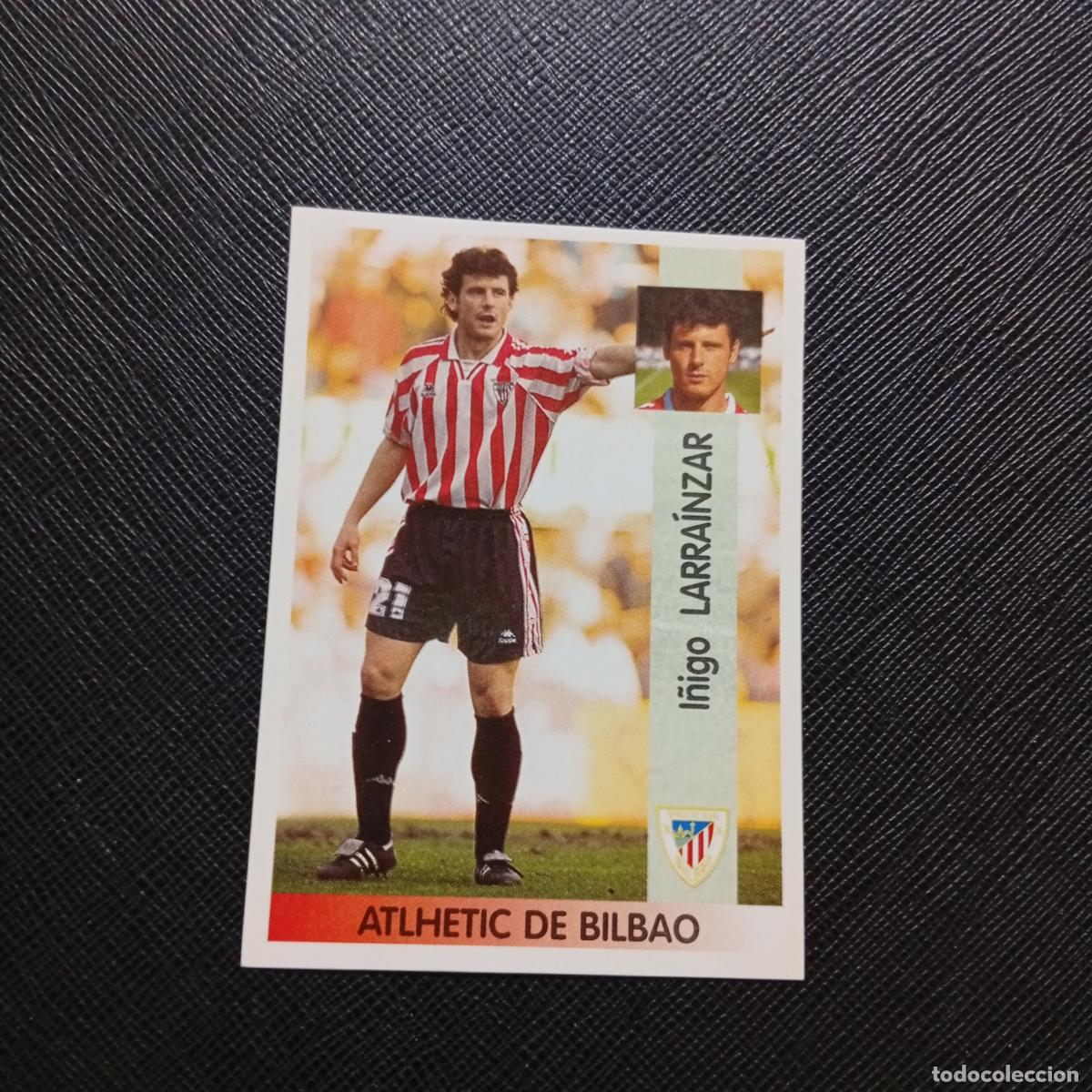 Cromos de F&uacute;tbol: 195 LARRAINZAR BILBAO PANINI 1996 1997 CROMO FUTBOL LIGA 96 97 - SIN PEGAR - A191 PG379 B