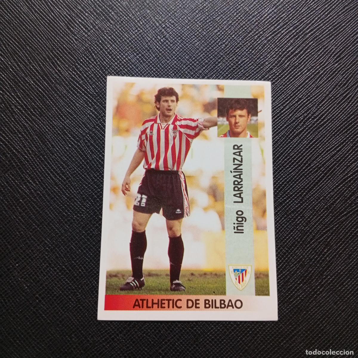 Cromos de F&uacute;tbol: 195 LARRAINZAR BILBAO PANINI 1996 1997 CROMO FUTBOL LIGA 96 97 - SIN PEGAR - A191 PG388 B