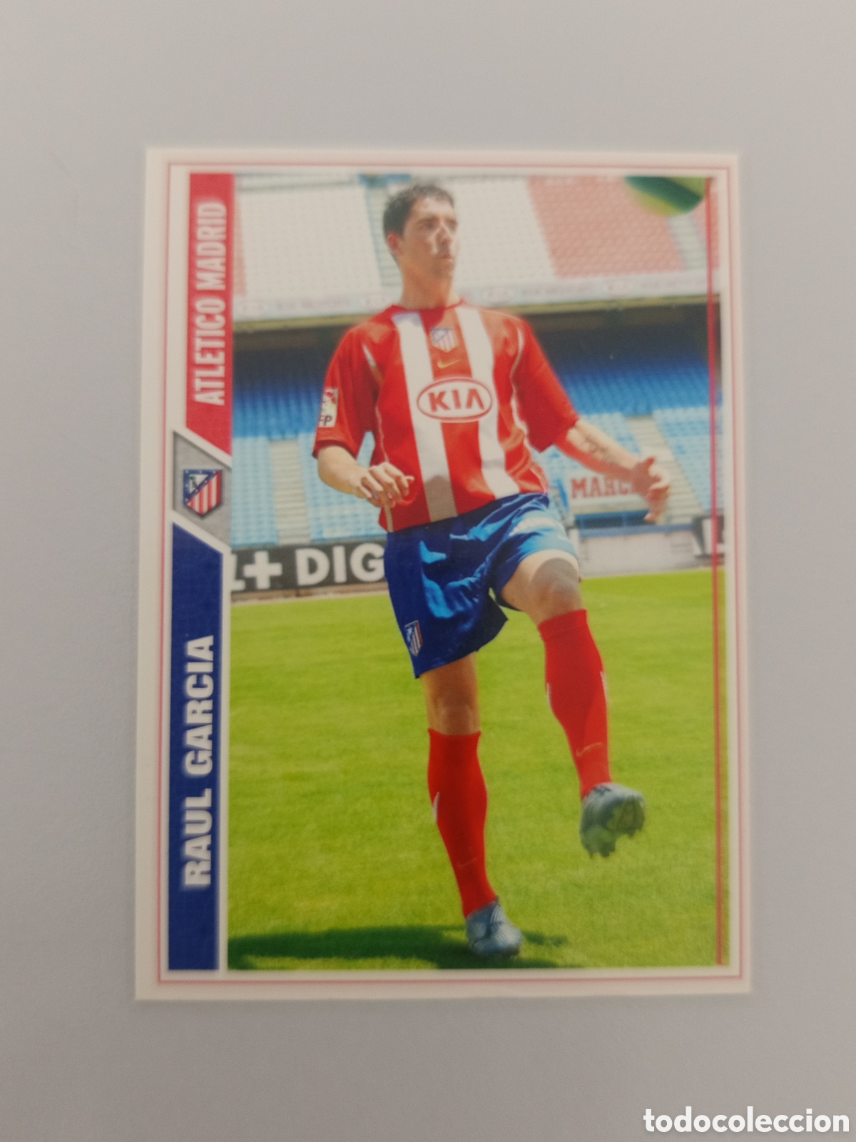 Cromos de F&uacute;tbol: ❇️ CROMO ⚽ RA&Uacute;L GARC&Iacute;A ATL&Eacute;TICO DE MADRID FICHAS LIGA 2008 07 08 2007 2008 MUNDICROMO ❇️