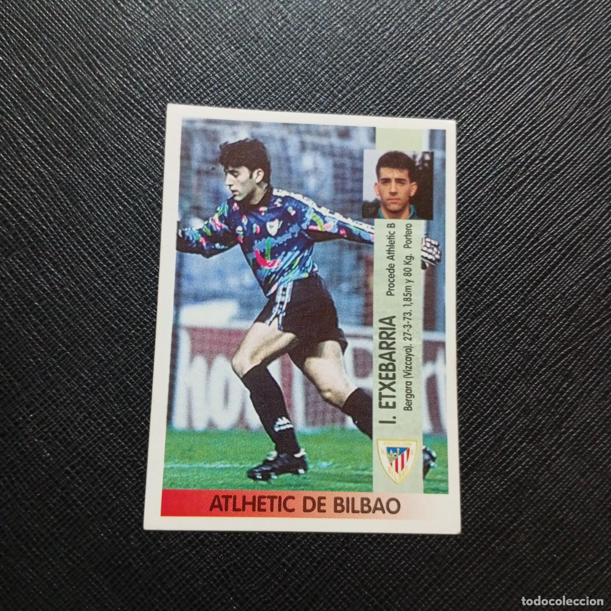 Cromos de F&uacute;tbol: 208A 208 I ETXEBERRIA BILBAO PANINI 1996 1997 CROMO FUTBOL LIGA 96 97 - SIN PEGAR - A191 PG415