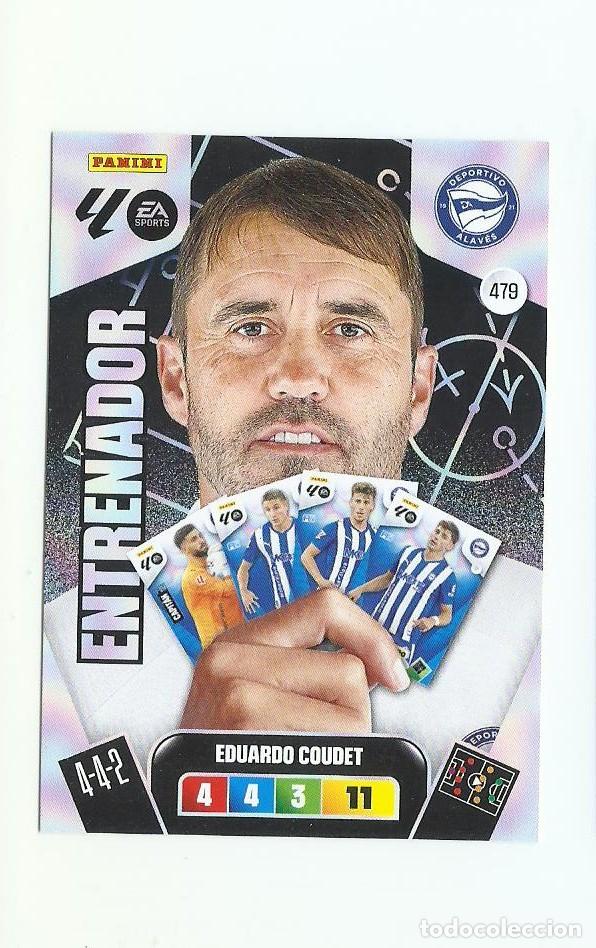 Cromos de F&uacute;tbol: ADRENALYN 2025/2026 479 COUDET ALAVES &rdquo;&rdquo;ENTRENADOR&rdquo;&rdquo; , NUEVO PERFECTO