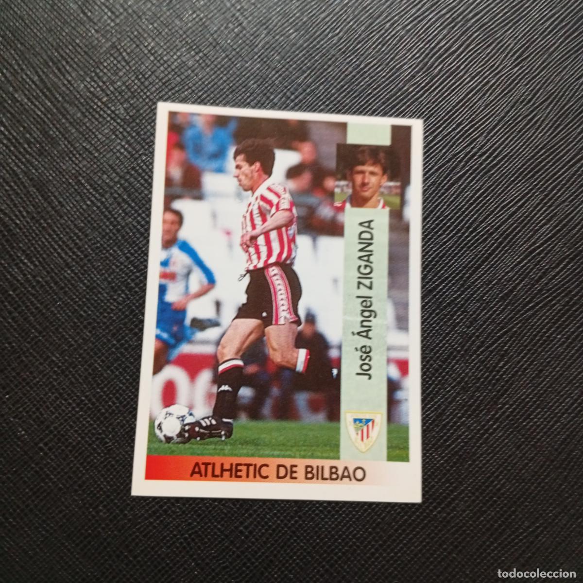 Cromos de F&uacute;tbol: 206 ZIGANDA BILBAO PANINI 1996 1997 CROMO FUTBOL LIGA 96 97 - SIN PEGAR - A191 PG415 B