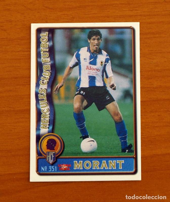 Cromos de F&uacute;tbol: H&eacute;rcules -N&ordm; 351 Morant -&Uacute;ltima Hora -Mundicromo Las Fichas de la Liga de F&uacute;tbol 1996-1997-96-97