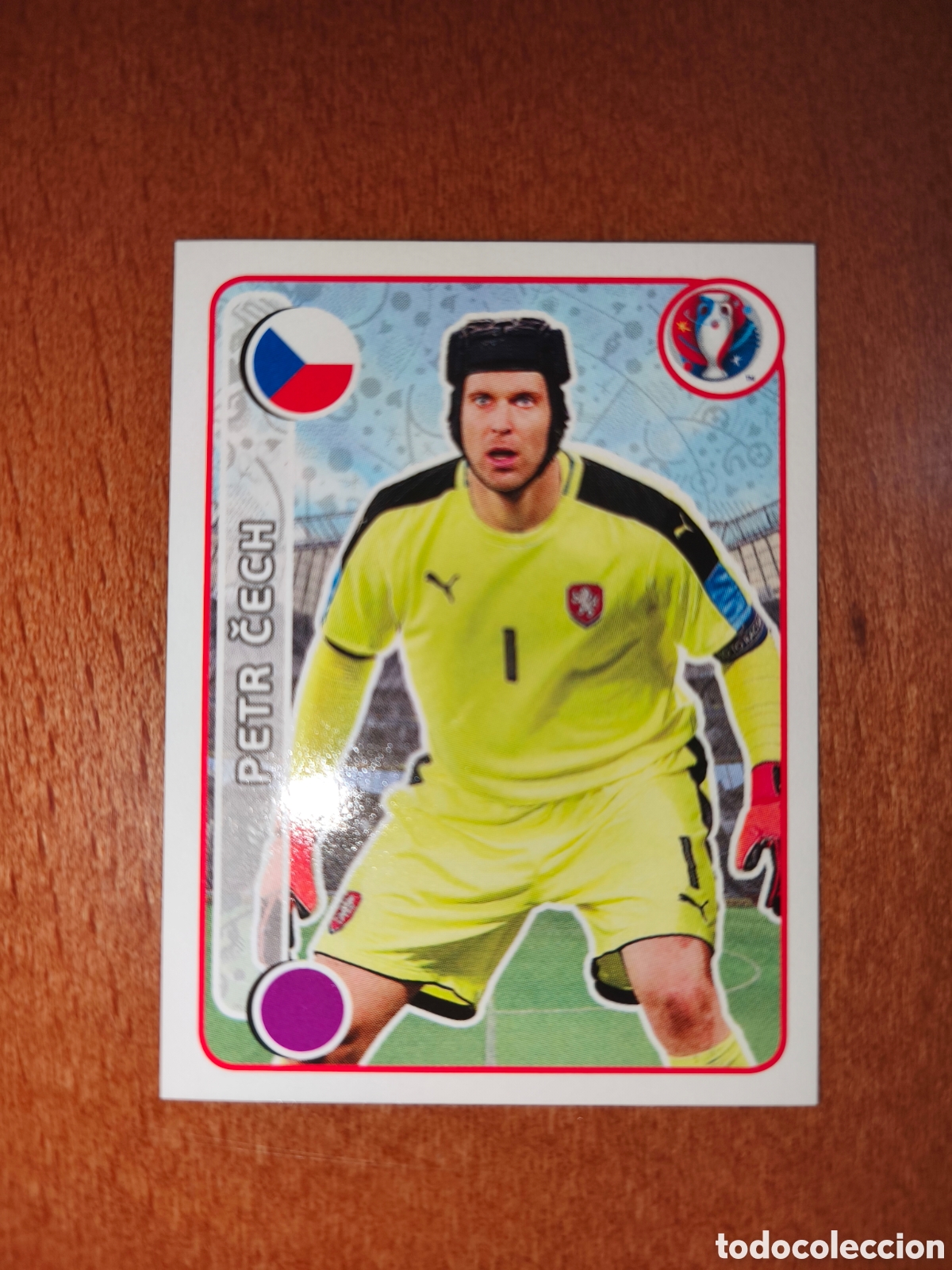 Cromos de F&uacute;tbol: Peter Cech n&deg;379 UEFA Euro 2016 Republica Checa