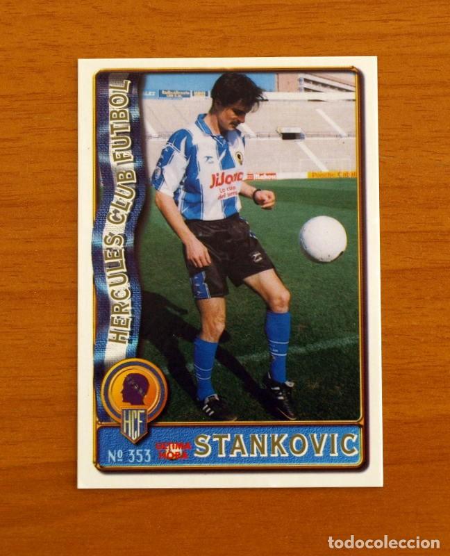 Cromos de F&uacute;tbol: H&eacute;rcules -N&ordm; 353 Stankovic -UH -Mundicromo Las Fichas de la Liga de F&uacute;tbol 1996-1997-96-97