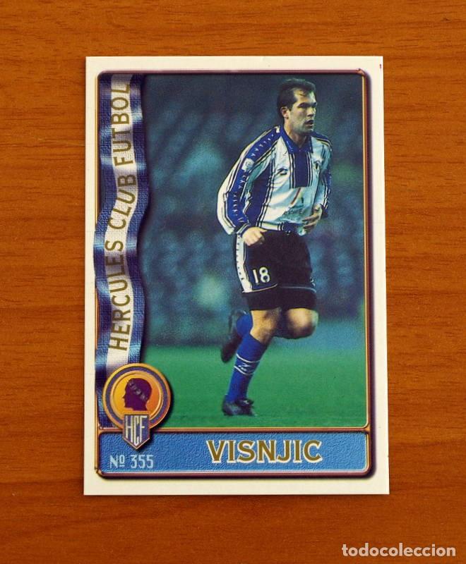 Cromos de F&uacute;tbol: H&eacute;rcules -N&ordm; 355 Visnjic -Mundicromo Las Fichas de la Liga de F&uacute;tbol 1996-1997-96-97