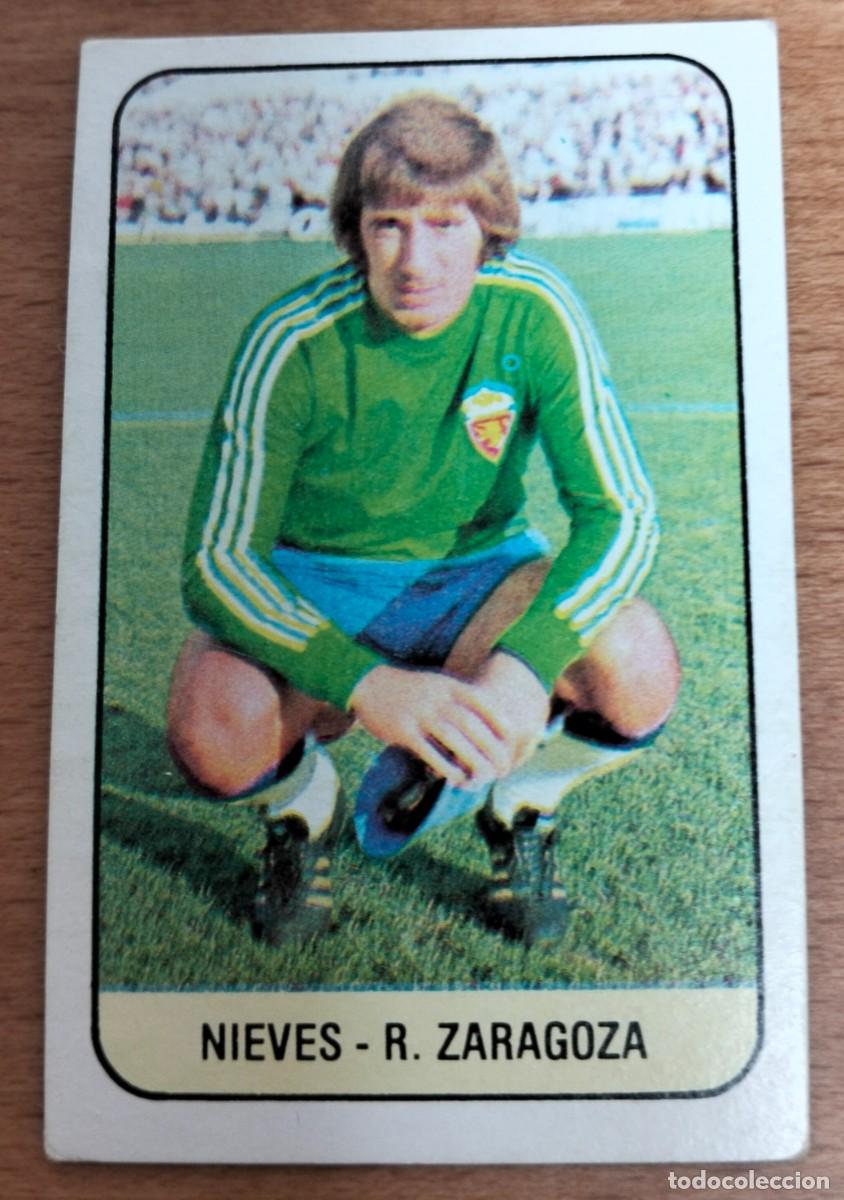 Cromos de F&uacute;tbol: ESTE 1979 1980 79 80 - NIEVES (ZARAGOZA) - NUNCA PEGADO