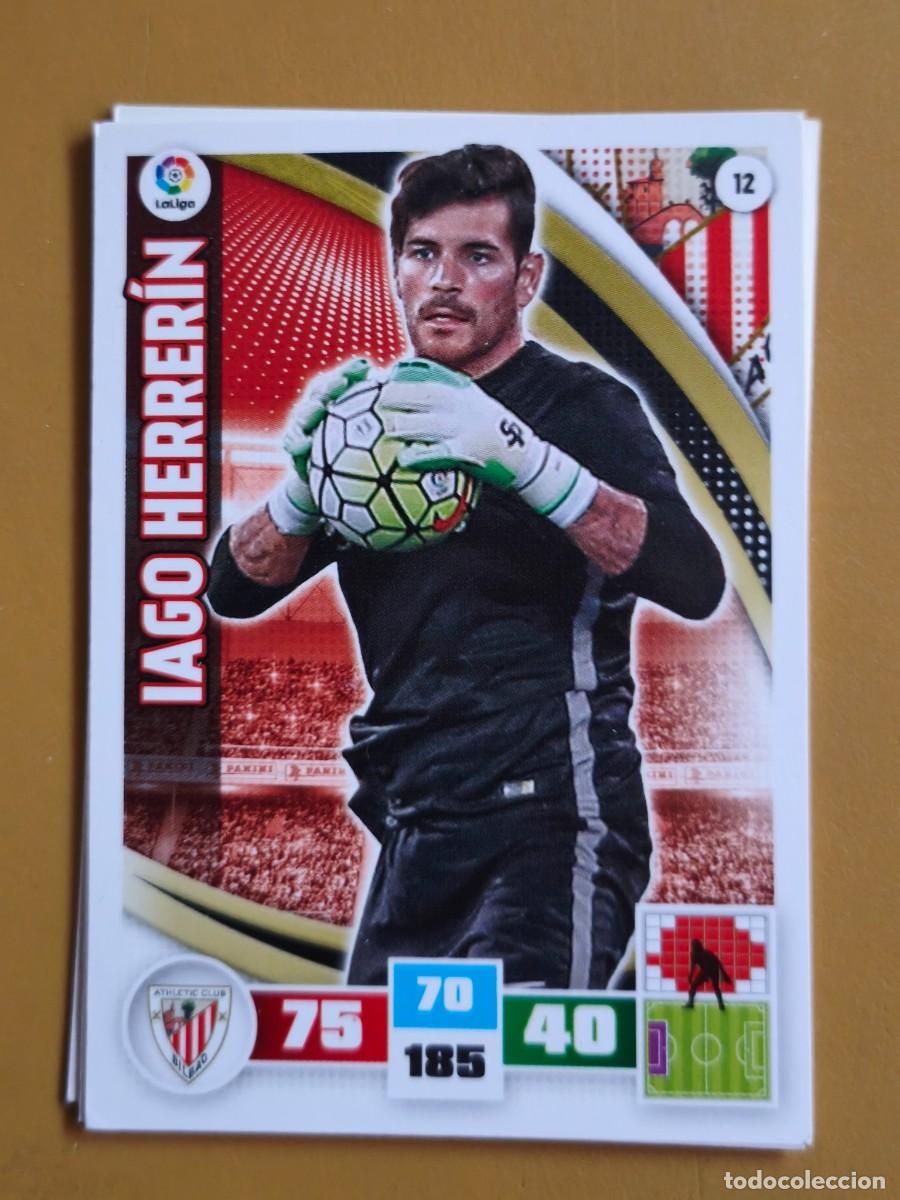 Cromos de F&uacute;tbol: iago herrerin, adrenalyn 2015 16