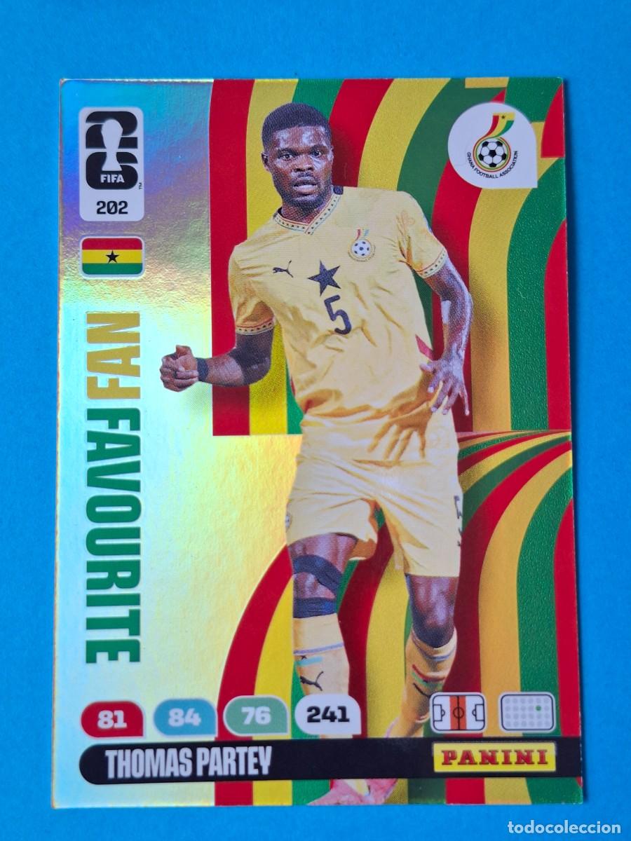 Cartes &agrave; collectionner de Football: Fan Favourite #202 THOMAS PARTEY (Ghana) - PANINI Adrenalyn XL FIFA World CUP 2026