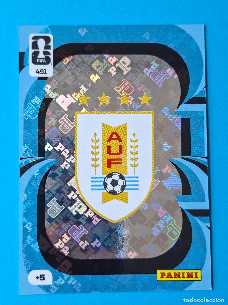 Figurine di Calcio: Hologram #491 TEAM CREST (Uruguay) - PANINI Adrenalyn XL FIFA World CUP 2026
