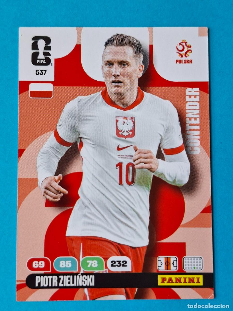 Figurine di Calcio: Contender #537 PIOTR ZIELINSKI (Poland) - PANINI Adrenalyn XL FIFA World CUP 2026