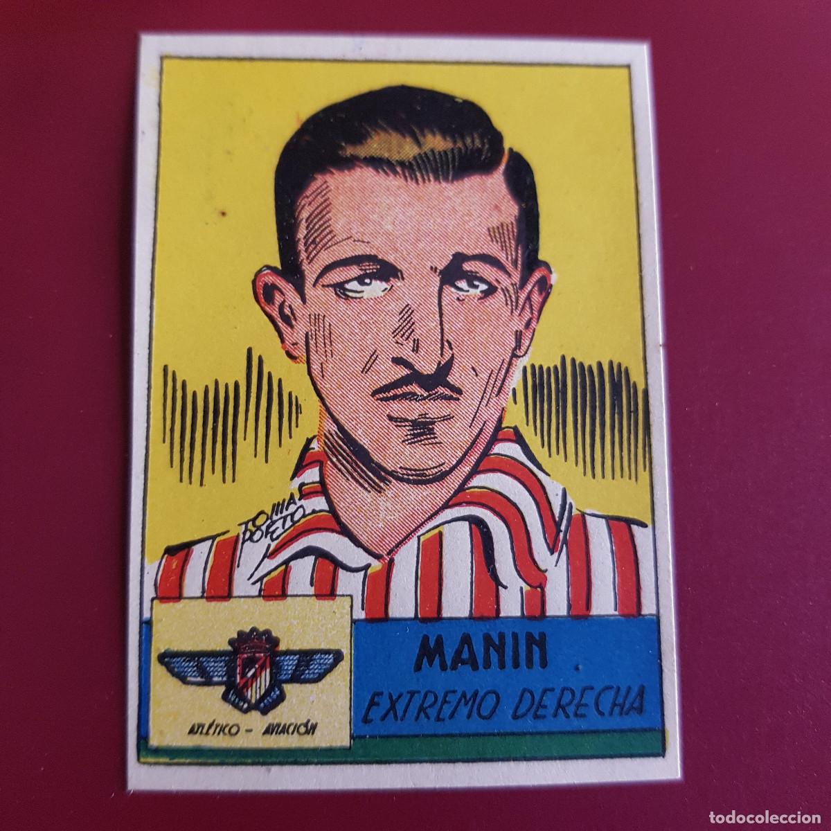 Cartes &agrave; collectionner de Football: CISNE - ALBUM FUTBOLISTICO 1942 42 - A AVIACION - MANIN - NUNCA PEGADO