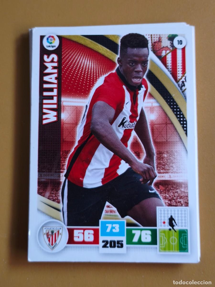 Cromos de F&uacute;tbol: williams, adrenalyn 2015 16