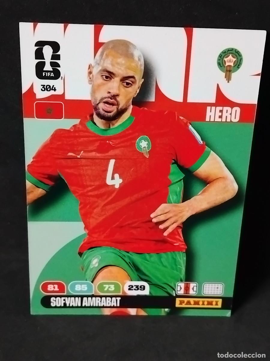 Cartes &agrave; collectionner de Football: SOFYAN AMRABAT - 304 #304 MARRUECOS - ADRENALYN XL FIFA World Cup 2026