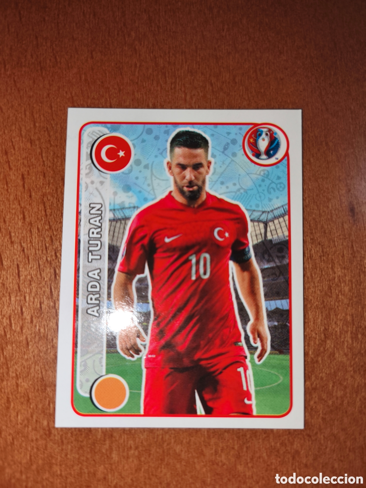 Cartes &agrave; collectionner de Football: Arda Turan n&deg;425 UEFA Euro 2016 Turqu&iacute;a