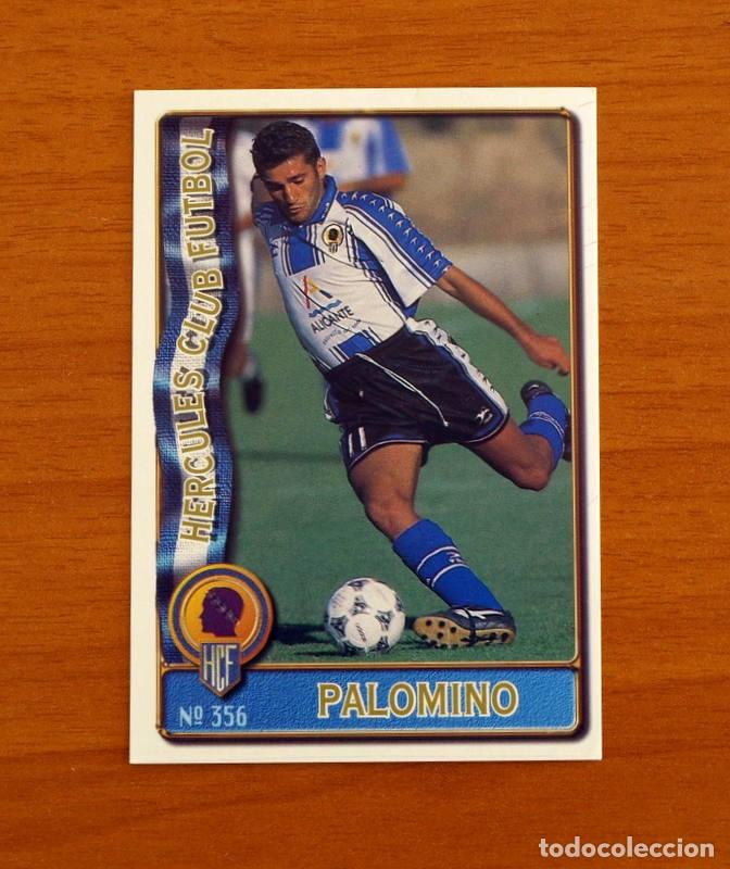 Cromos de F&uacute;tbol: H&eacute;rcules -N&ordm; 356 Palomino -Mundicromo Las Fichas de la Liga de F&uacute;tbol 1996-1997-96-97